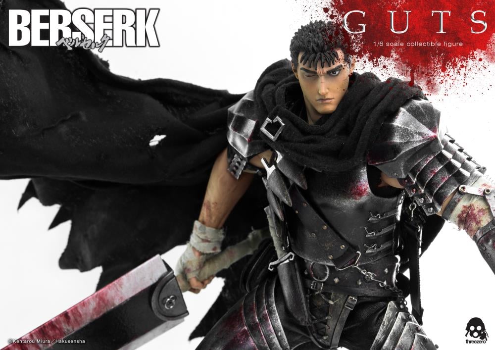 Berserk SiXTH Guts (Black Swordsman Ver.) 1/6 Scale Figure