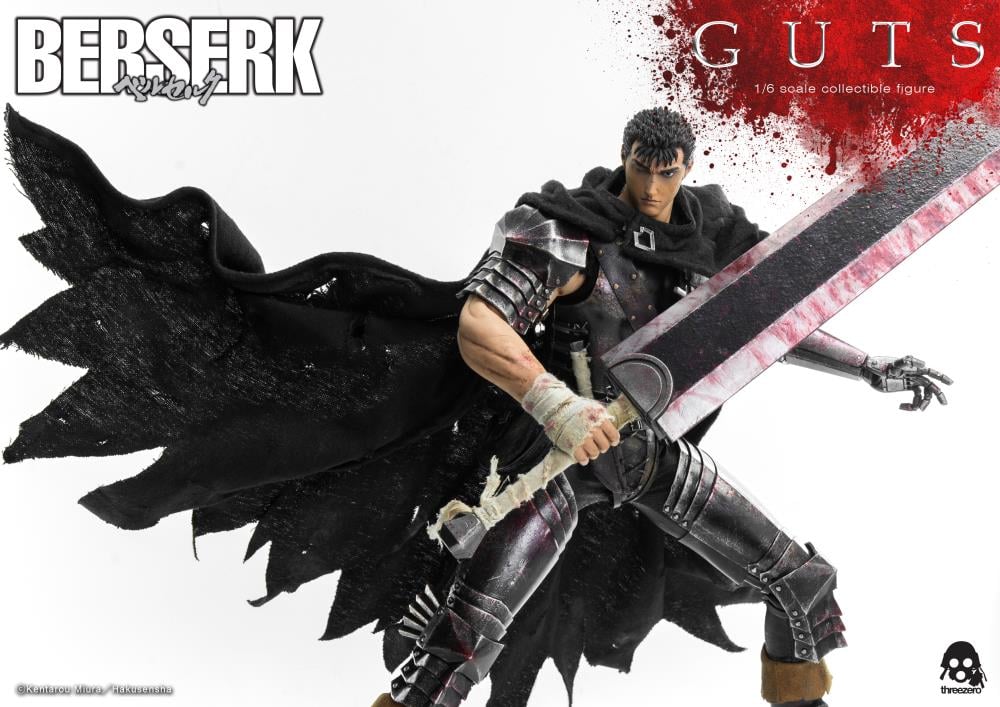 Berserk SiXTH Guts (Black Swordsman Ver.) 1/6 Scale Figure