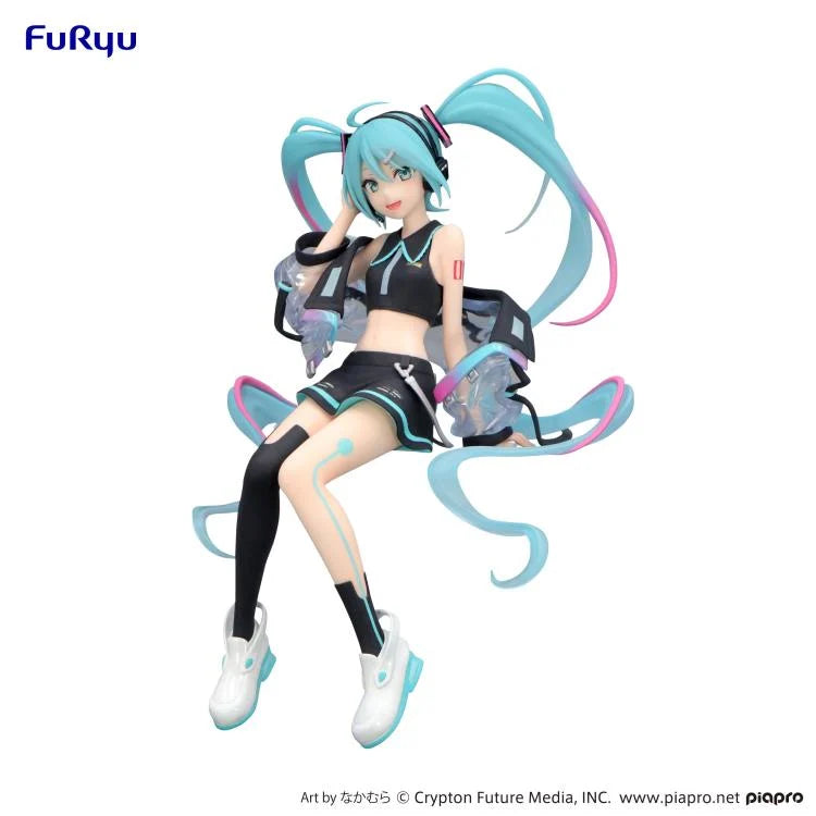 Vocaloid Neon Cyber Hatsune Miku Noodle Stopper Figure