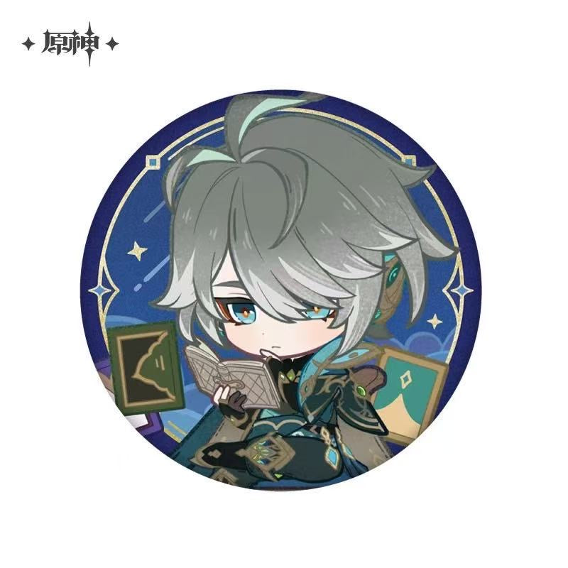 Genshin Impact Starlit Letter Series Official Badges