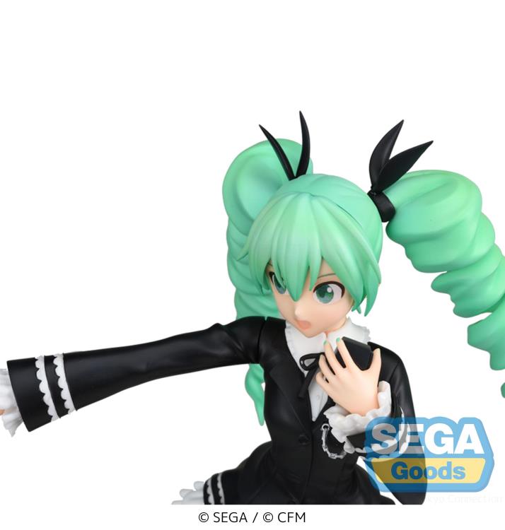 Hatsune Miku Project DIVA Arcade Future Tone Hatsune Miku (Dark Angel Ver.) Super Premium Figure