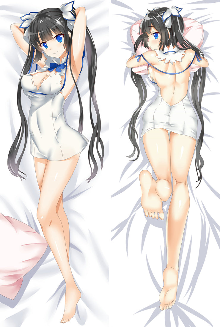 001 - Is it Wrong to Pick Up Girls in a Dungeon? Hestia Hugging Body Pillow Package