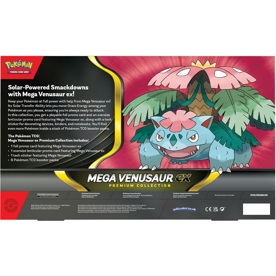 LIMITED TO 1 PER PERSON Pokemon TCG: Mega Venusaur ex Premium Collection Box