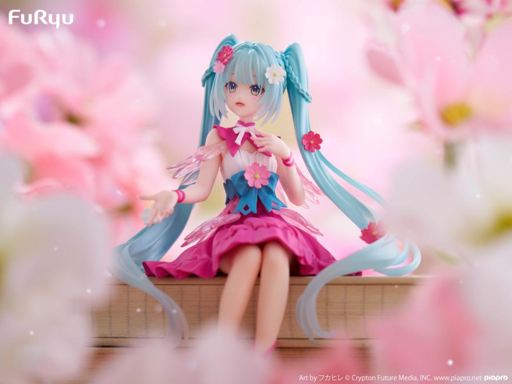 Vocaloid Hatsune Miku (Flower Fairy Cosmos Ver.) Noodle Stopper Figure