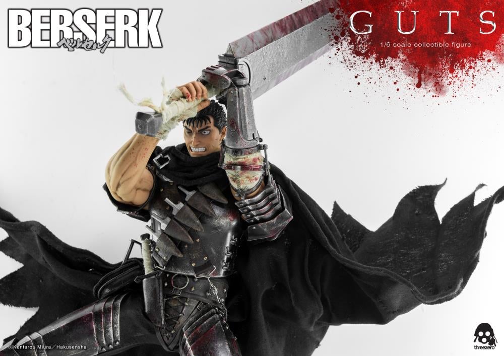 Berserk SiXTH Guts (Black Swordsman Ver.) 1/6 Scale Figure
