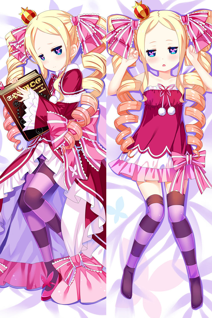 136 - Re:Zero Starting Life in Another World Beatrice Hugging Body Pillow Package