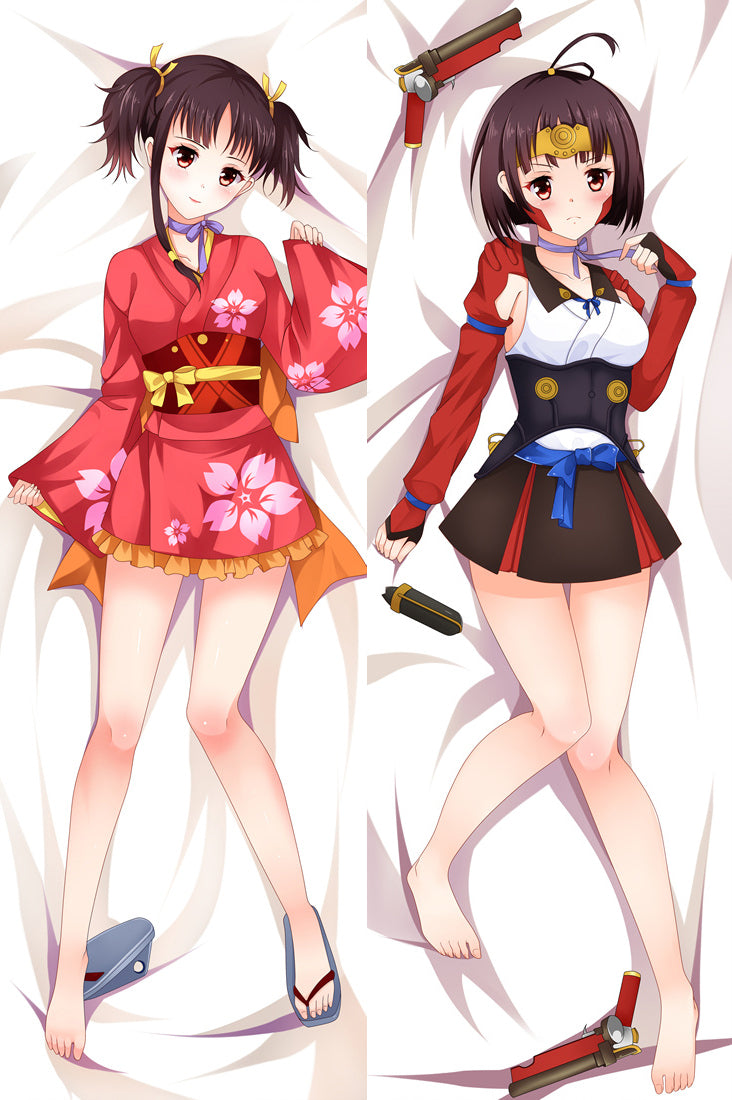 141 - Kabaneri of the Iron Fortress Mumei Hugging Body Pillow Package