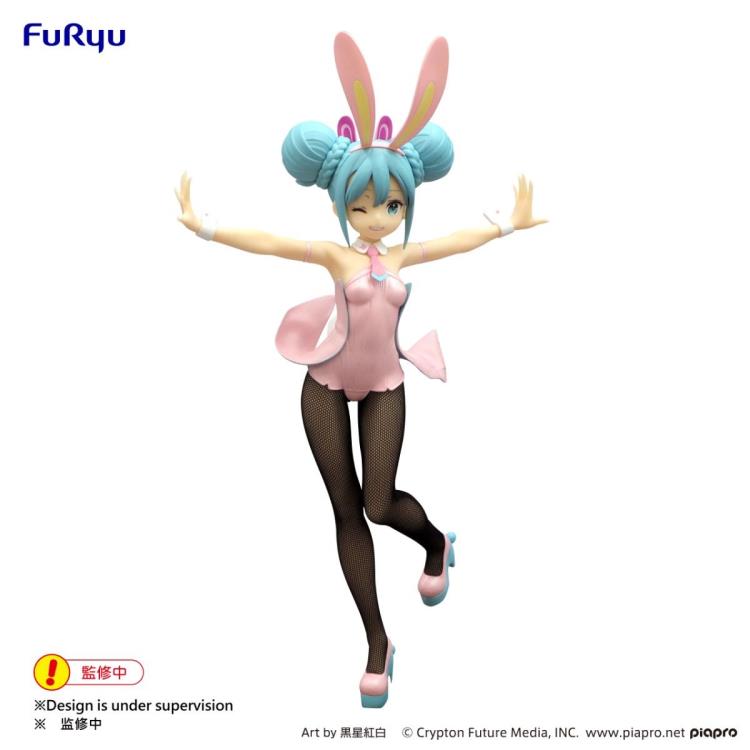 Vocaloid BiCute Bunnies Hatsune Miku (Wink Pearl Pink Color Ver.) Figure