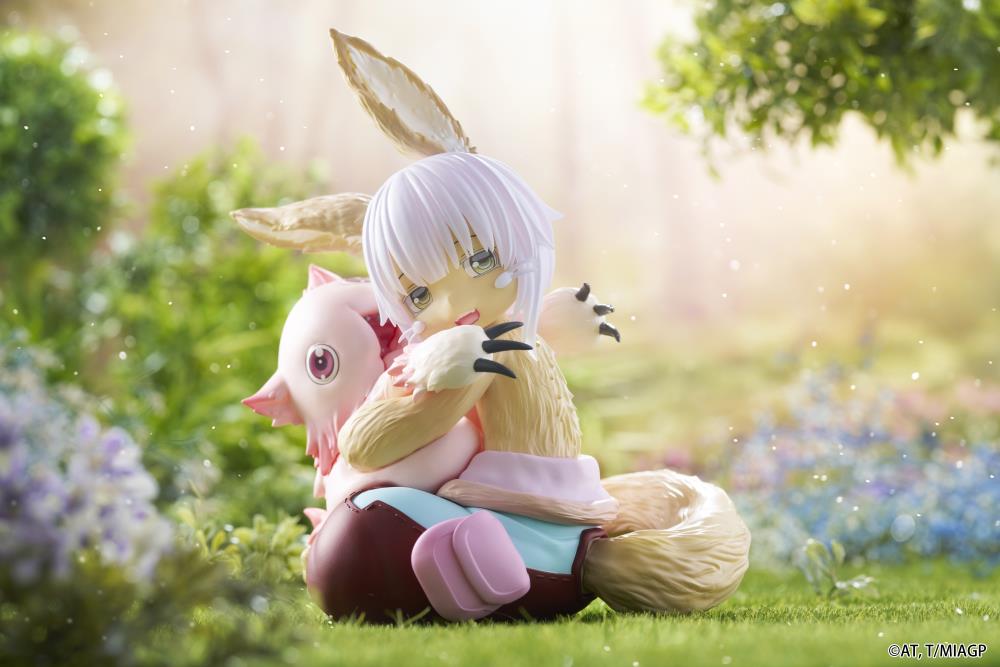 Made in Abyss: The Golden City of the Scorching Sun Desktop Cute Nanachi & Mitty Figure (Reissue)