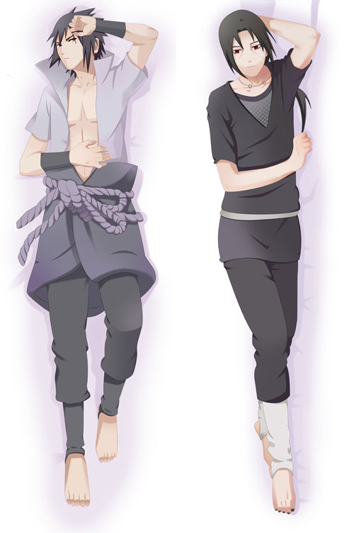 194 - Naruto Sasuke Uchiha Hugging Body Pillow Package