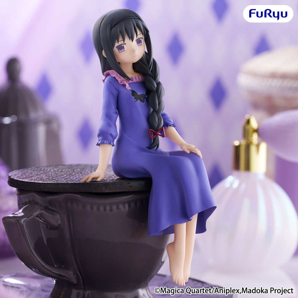 Puella Magi Madoka Magica Homura Akemi Noodle Stopper Figure