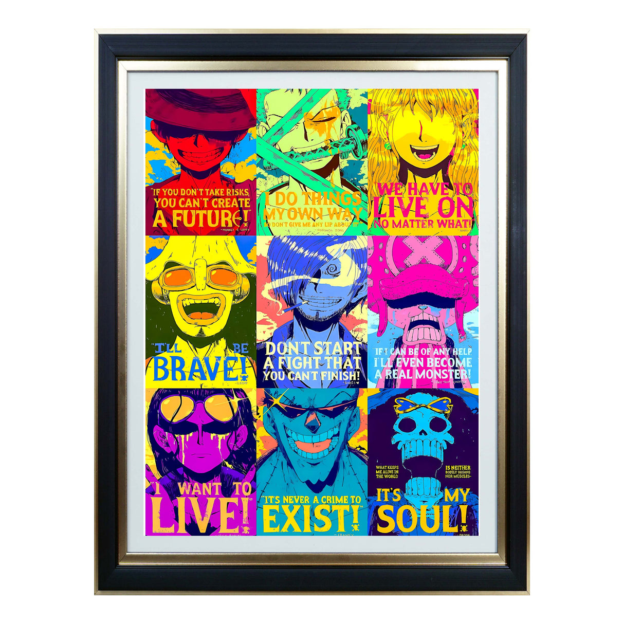 One Piece Handmade Multilayer Decorative 3D Paper Craft Frame