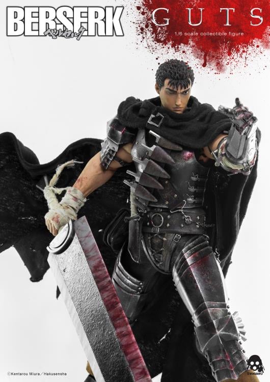 Berserk SiXTH Guts (Black Swordsman Ver.) 1/6 Scale Figure