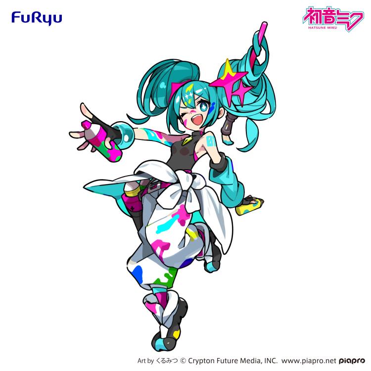 Vocaloid Trio-Try-iT Hatsune Miku (Paint Girl) Figure