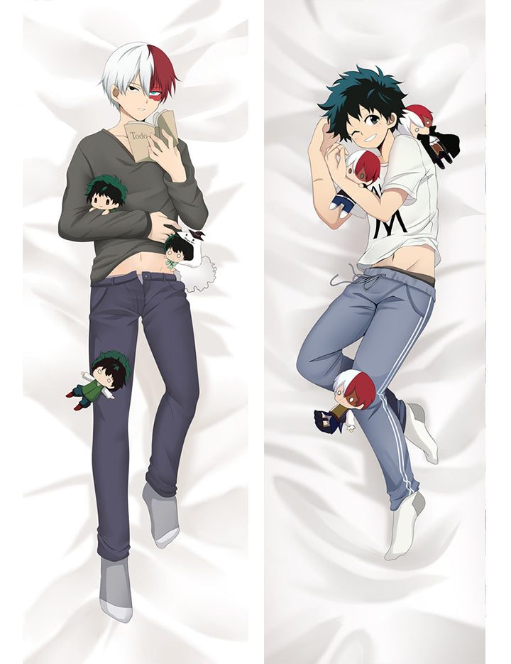 200 - My Hero Academia Izuku Midoriya & Shoto Todoroki Hugging Body Pillow Package
