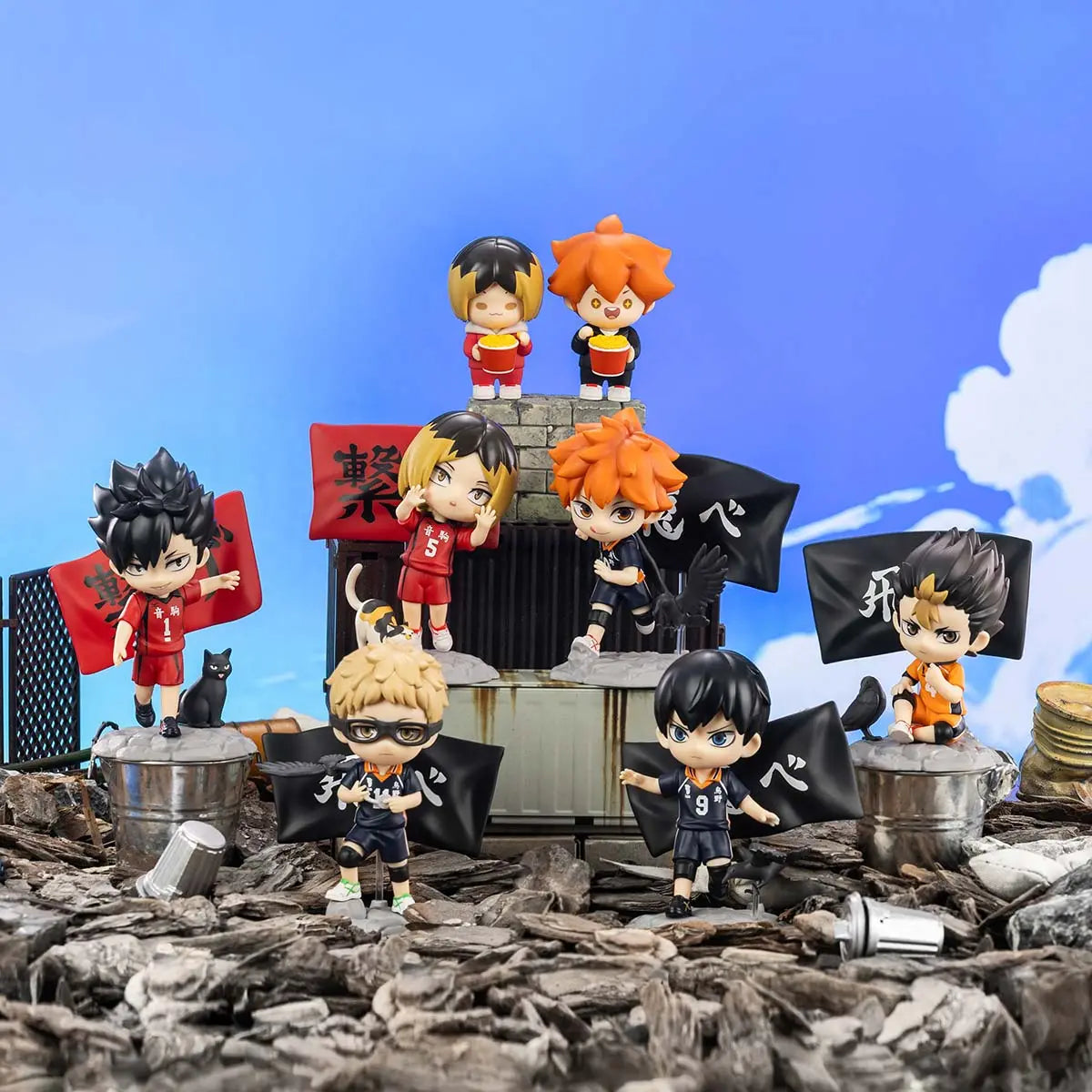 POPMART Haikyu!! Dumpster Battle Series Mini Figure Blind Box