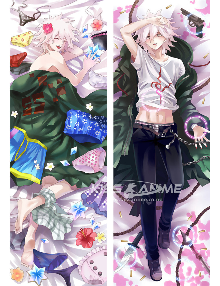 236 - Danganronpa Nagito Komaeda Dakimakura Hugging Body Pillow Package
