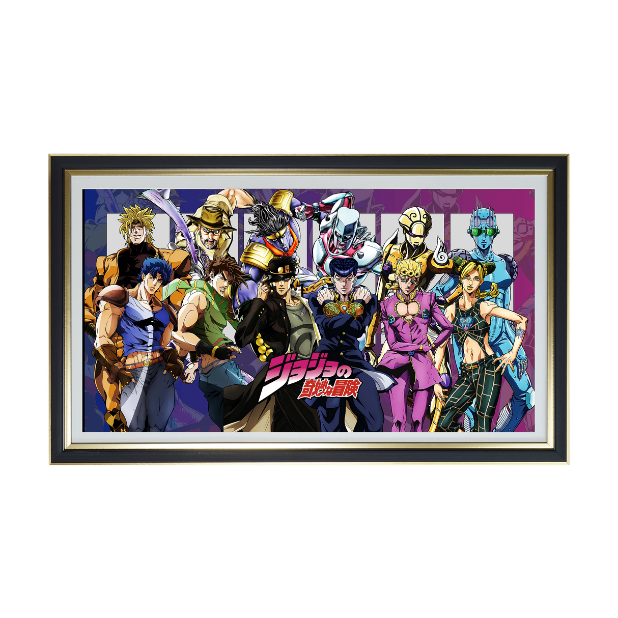 JoJo's Bizarre Adventure Picture Frame Handmade Multilayer 3D Paper Craft Art