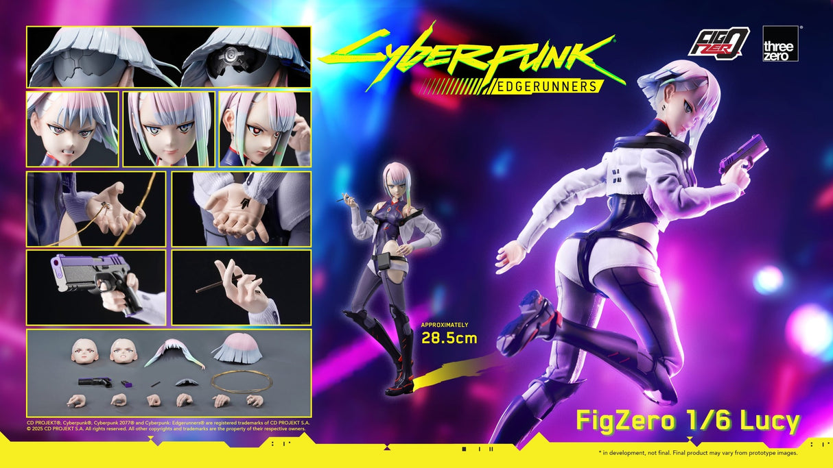 THREEZERO Cyberpunk: Edgerunners Lucy 1/6 Scale Figure