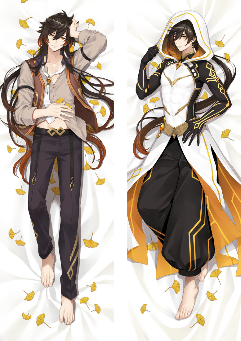 267 - Genshin Impact Zhongli Hugging Body Pillow Package
