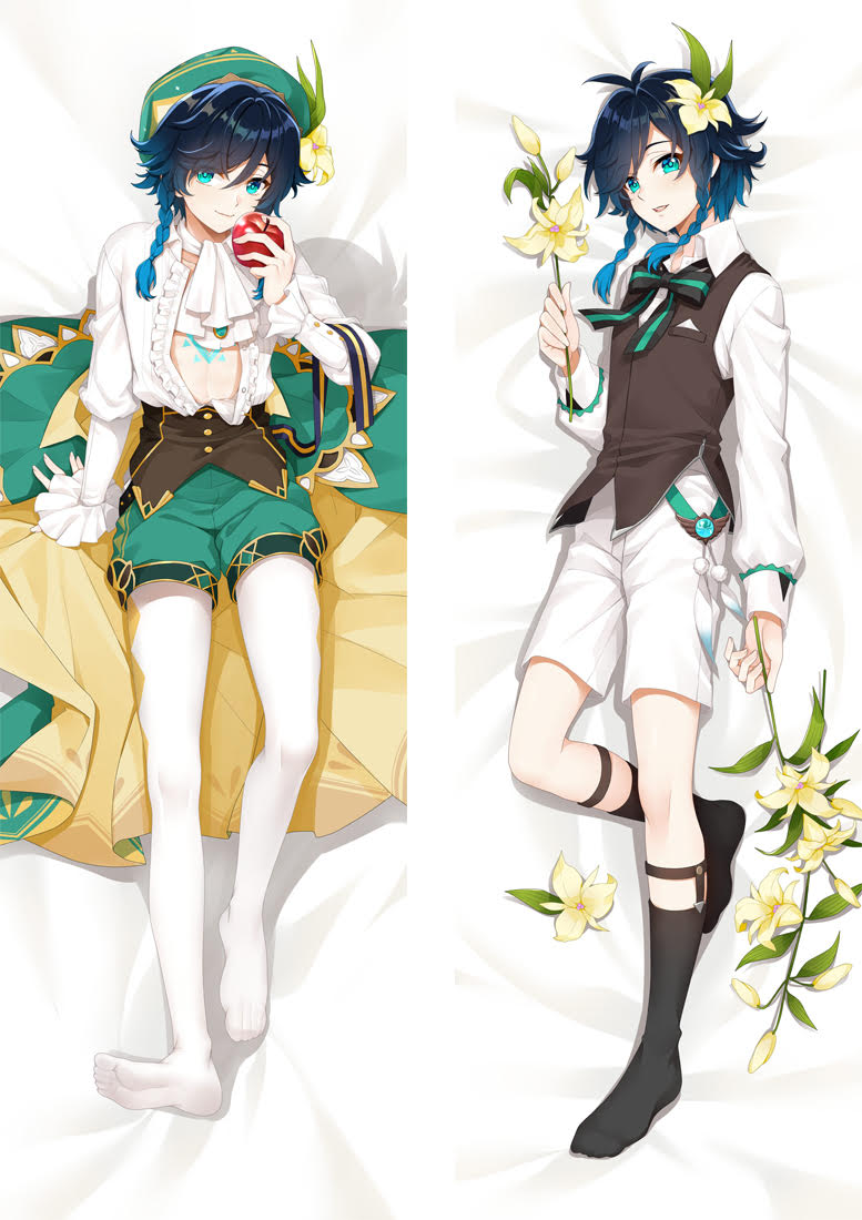 281 - Genshin Impact Venti Hugging Body Pillow Package