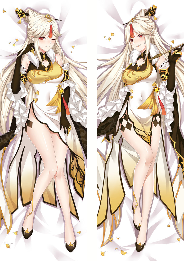 296 - Genshin Impact Ningguang Dakimakura Hugging Body Pillow Package