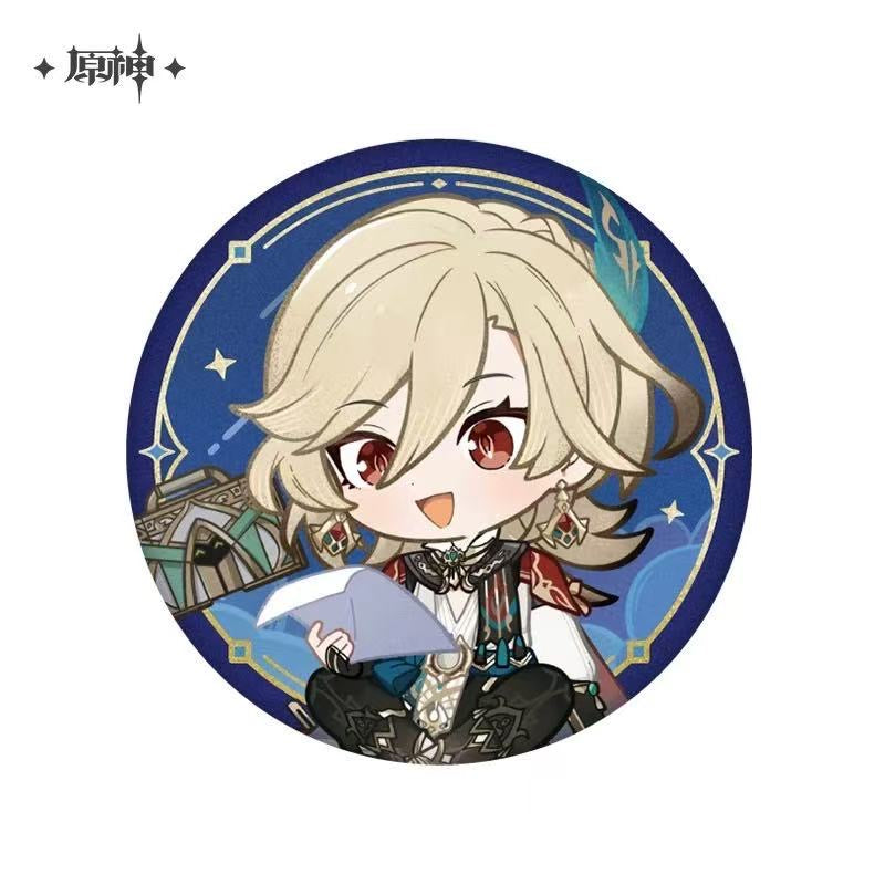 Genshin Impact Starlit Letter Series Official Badges