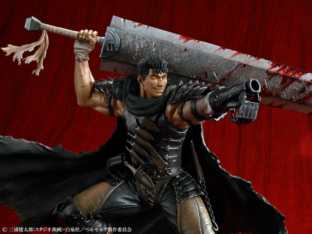 Berserk Guts (Black Swordsman Ver.) 1/7 Scale Figure