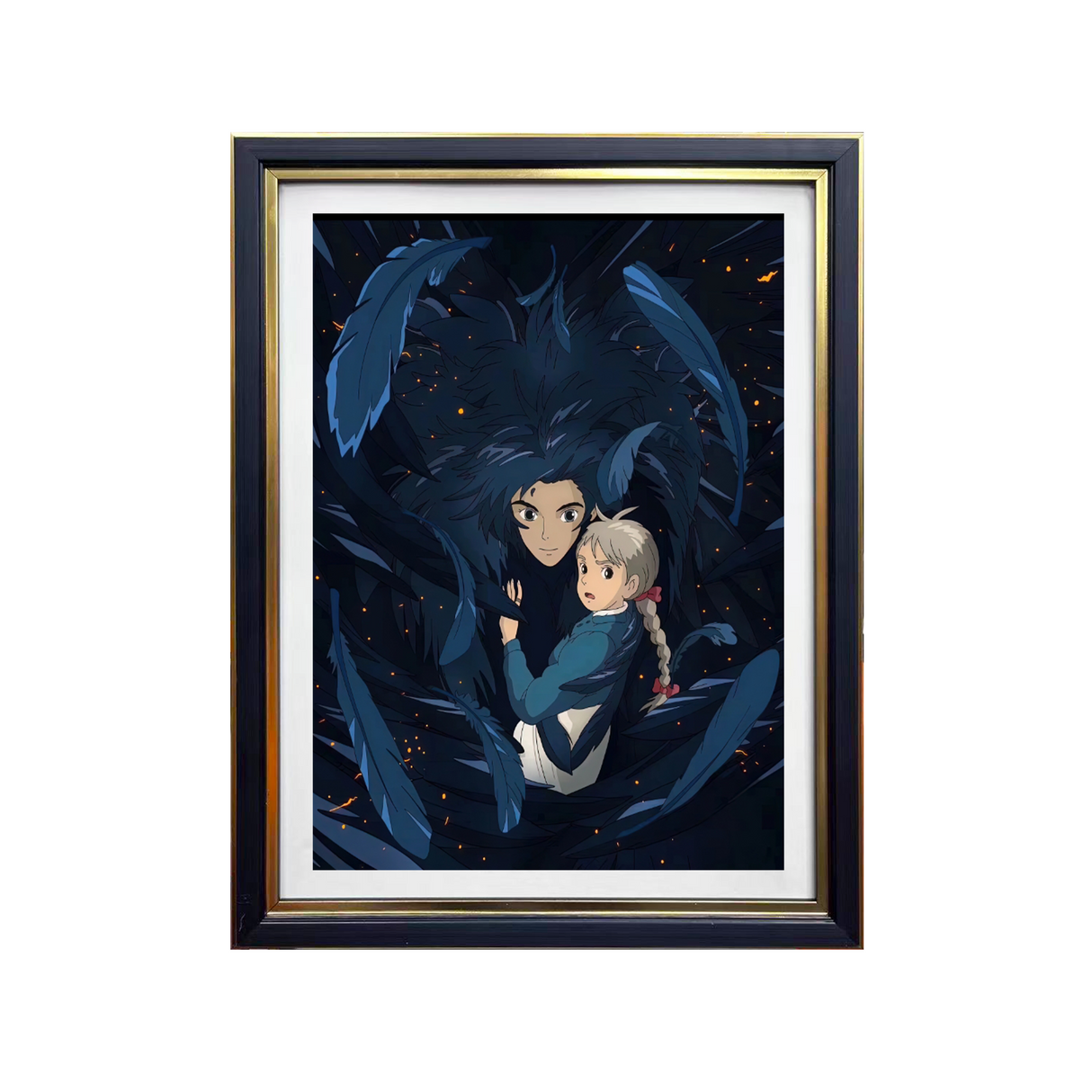 Studio Ghibli Handmade Multilayer Decorative 3D Paper Craft Frame