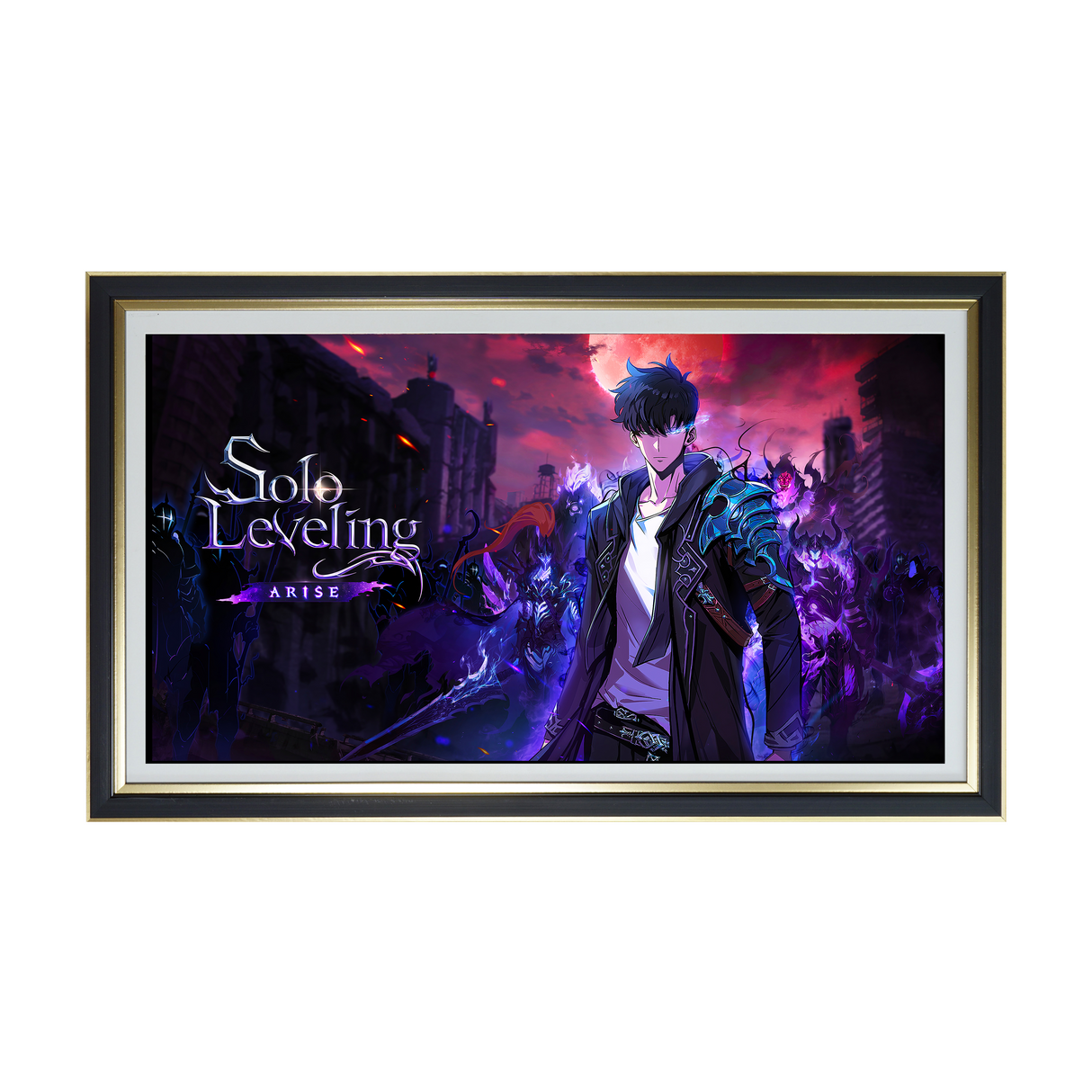 Solo Leveling Handmade Multilayer Decorative 3D Paper Craft Frame