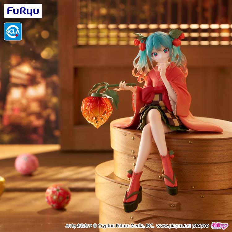 Vocaloid Hatsune Miku (Flower Fairy Winter Cherry) Noodle Stopper Figure