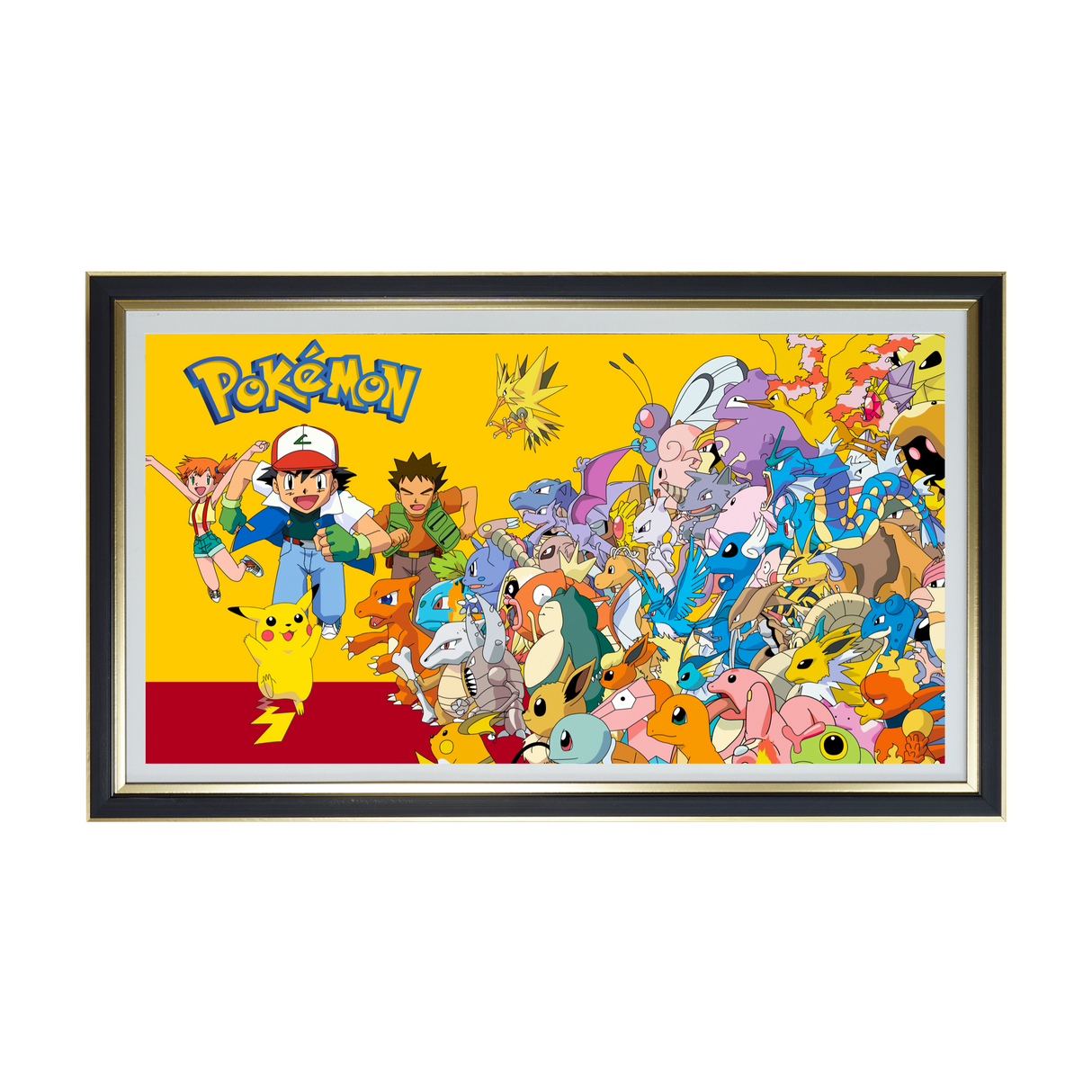 Pokemon Handmade Multilayer Decorative 3D Paper Craft Frame