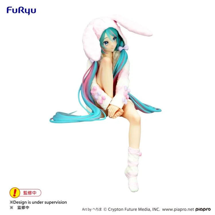 Vocaloid Hatsune Miku (Rabbit Ear Hood Ver.) Noodle Stopper Figure