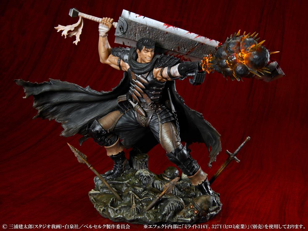 Berserk Guts (Black Swordsman Ver.) 1/7 Scale Figure