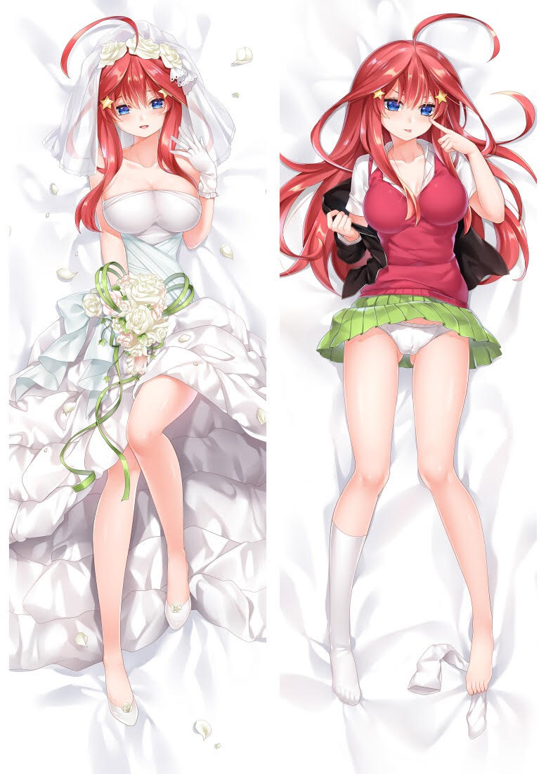 042 - The Quintessential Quintuplets Itsuki Nakano Hugging Body Pillow Package