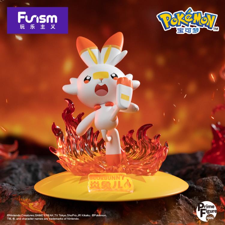 Pokemon Prime Figure Mini Scorbunny Figure