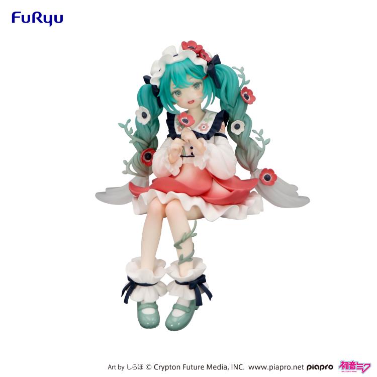 Vocaloid Hatsune Miku (Flower Fairy Anemone) Noodle Stopper Figure