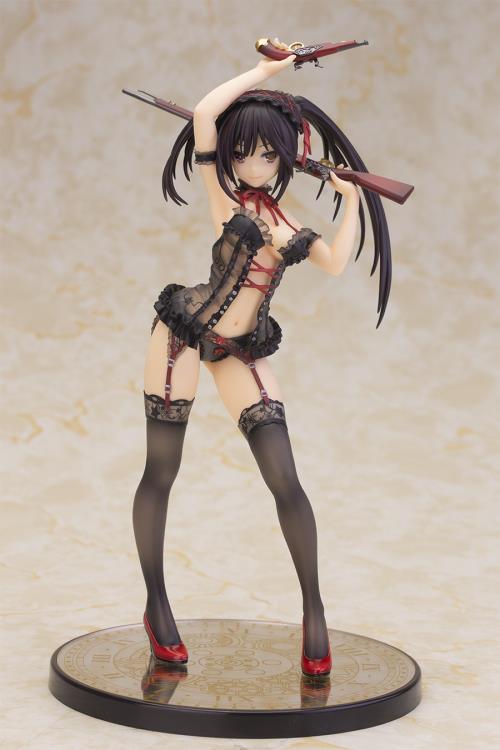 Date A Live Kurumi Tokisaki (Black Lingerie Ver.) 1/7 Scale Figure