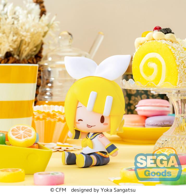 Vocaloid Fuwa Petit S-Fire Rin Kagamine Chibi Figure