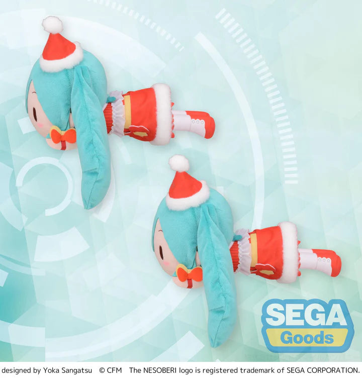 SEGA Hatsune Miku Christmas 2023 Nesoberi M Plush
