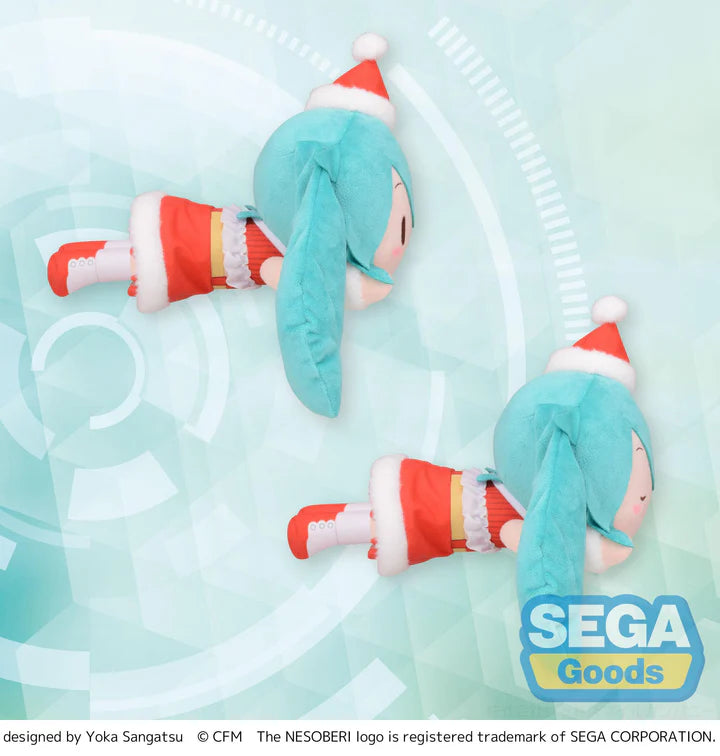 SEGA Hatsune Miku Christmas 2023 Nesoberi M Plush