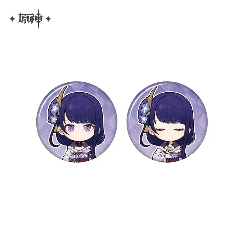 Genshin Impact Photo Reminiscing Series Official Mini Badge Set