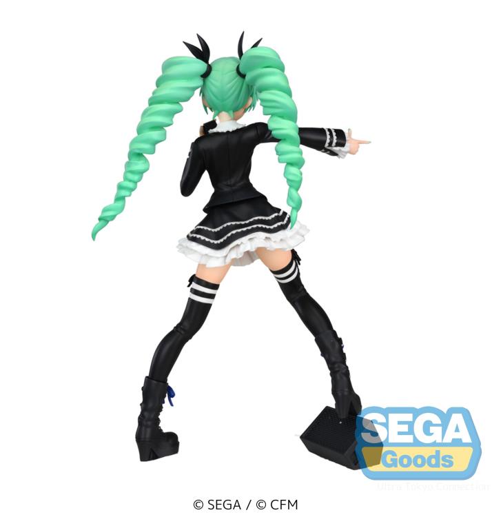 Hatsune Miku Project DIVA Arcade Future Tone Hatsune Miku (Dark Angel Ver.) Super Premium Figure