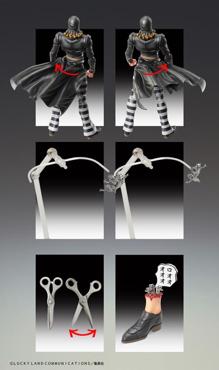 JoJo's Bizarre Adventure Super Action Statue Risotto Nero