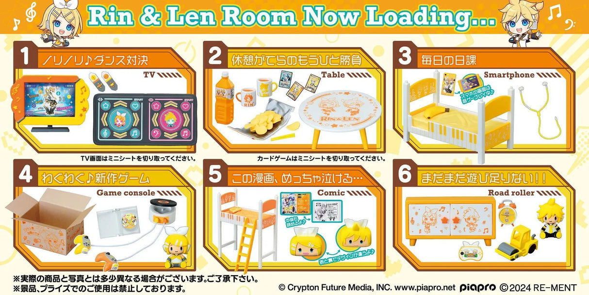 Re-ment Hatsune Miku Series: Rin Len Room