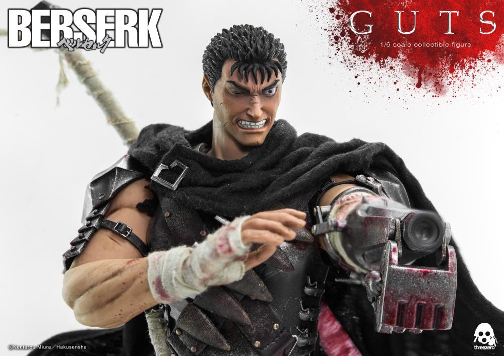 Berserk SiXTH Guts (Black Swordsman Ver.) 1/6 Scale Figure