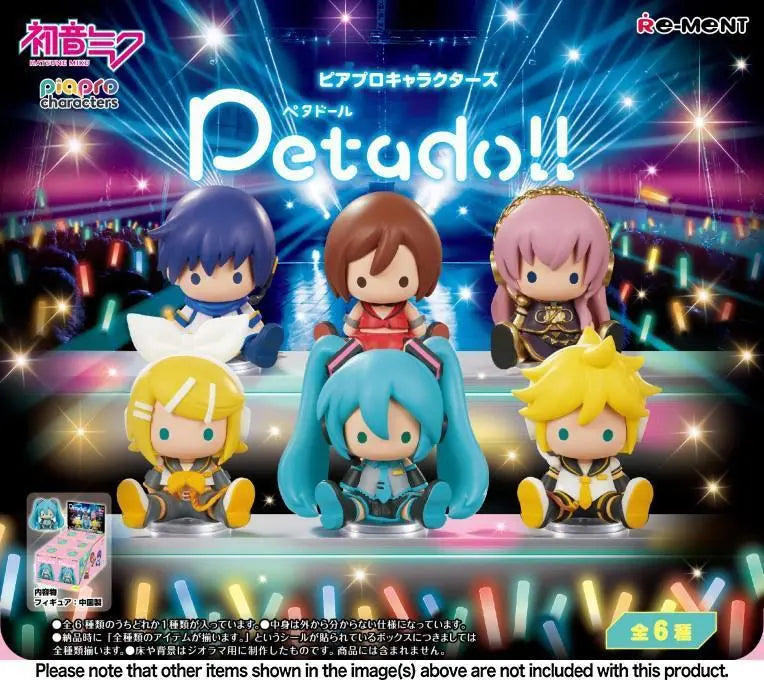 Re-ment Hatsune Miku Piapro Characters Petadoll Figure Blind Box