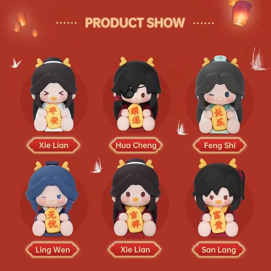 Heaven Official's Blessing | Long He Xin Xi Series Blind Box Mini Figures