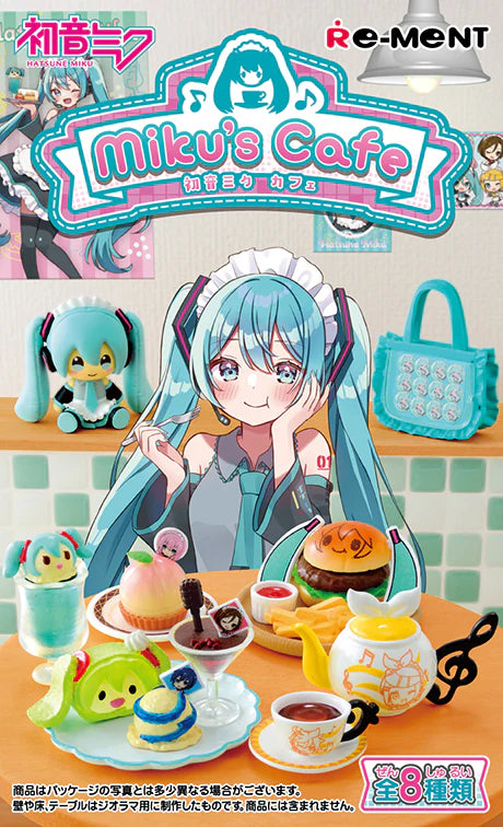 RE-MENT - Vocaloid - Hatsune Miku's Cafe Miniature Figure Blind Box Figure