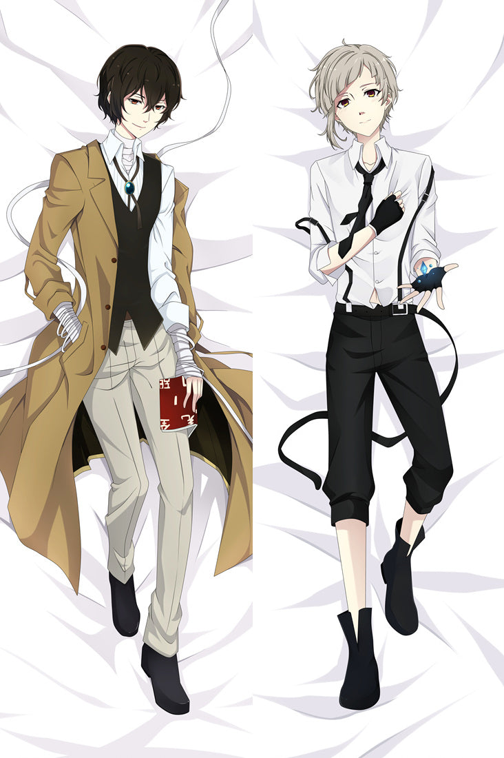 064 - Bungou Stray Dogs Atsushi Nakajima & Dazai Osamu Hugging Body Pillow Package
